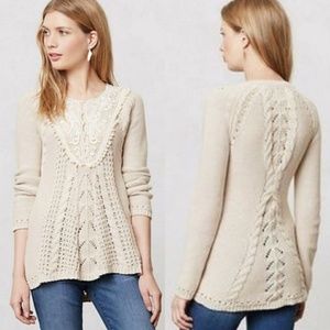 Anthropologie north angel adelaide sweater - SZ M